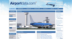 Desktop Screenshot of airportdata.com