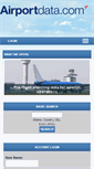Mobile Screenshot of airportdata.com