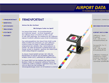 Tablet Screenshot of airportdata.de